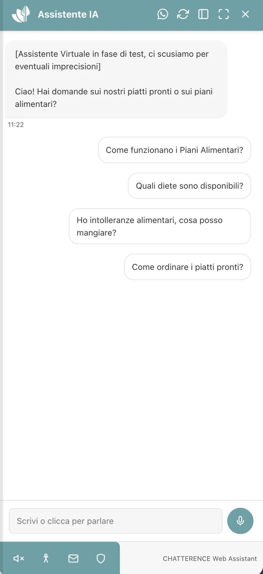 DocFoody : Chatterence Web Assistant + Business Intelligence